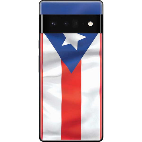 Puerto Rico Flag Google Pixel 6 Pro Skin